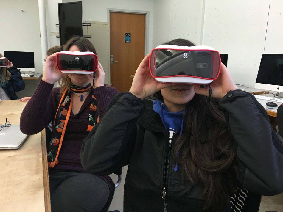 Oculus Rift students