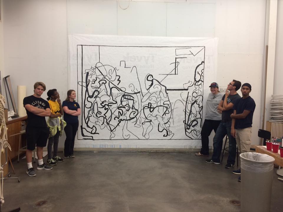 students large drawing