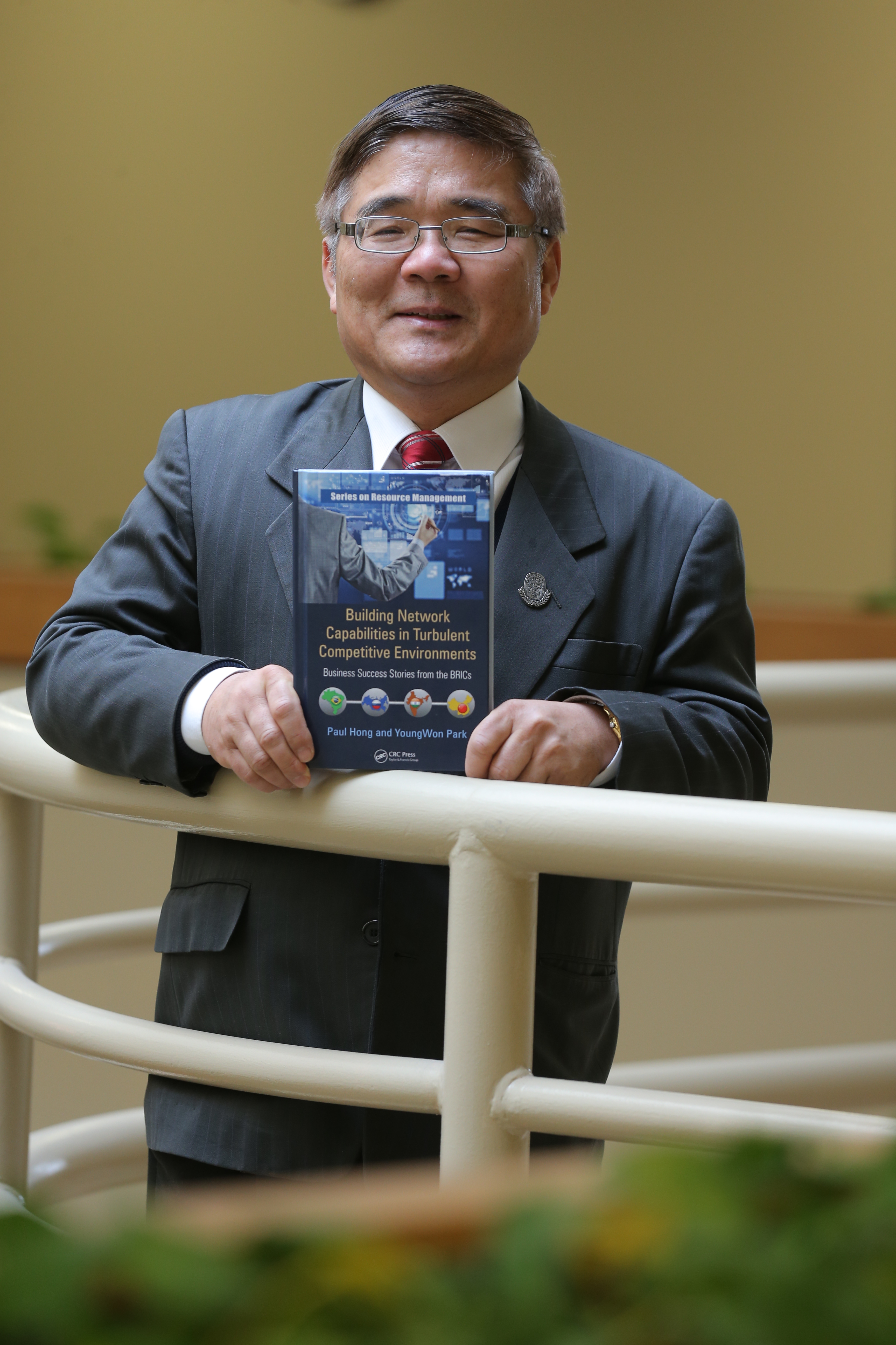 Dr. Hong and his new book