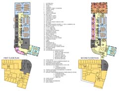 First and Second Floor Plan