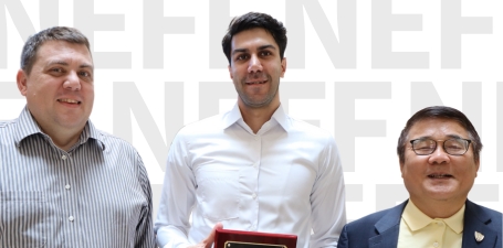 The Neff College of Business and Innovation is proud to celebrate Mehrdad Jalali Sepehr (middle), a second-year Ph.D. student, for securing second place in the Best Chapter Paper Competition at the 2023 Decision Science Institute Annual Conference in Atlanta!