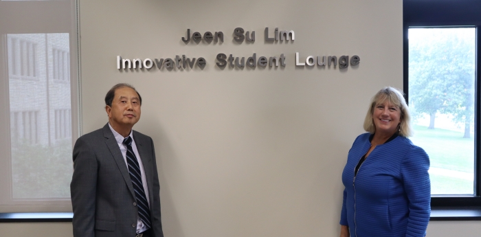 Dr. Jeen Su Lim and Dean Anne L. Balazs, Ph.D.