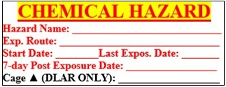 Image of Chemical Hazard Label