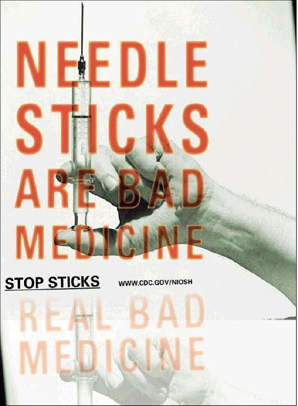 Needlestick poster