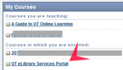 eLibrary services link