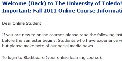 Student letter screenshot