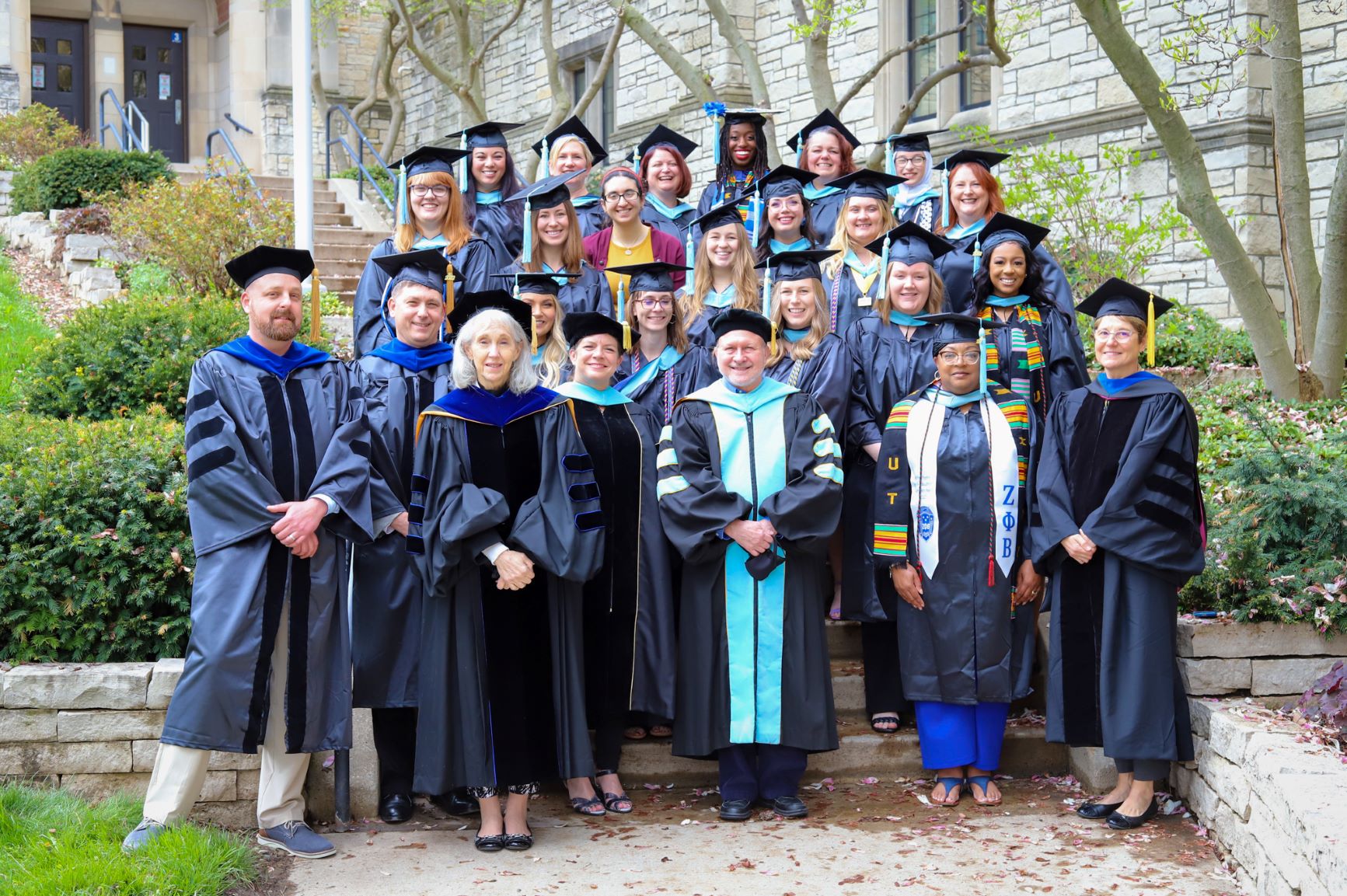 2022 higher education program graduates and faculty