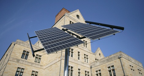 Solar Array at McMaster Hall