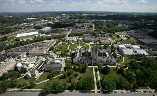 aerial campus
