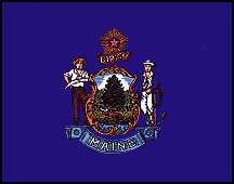 Maine State Flag