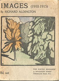 Cover of a book called Images by Richard Aldington
