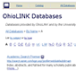 OhioLINK databases