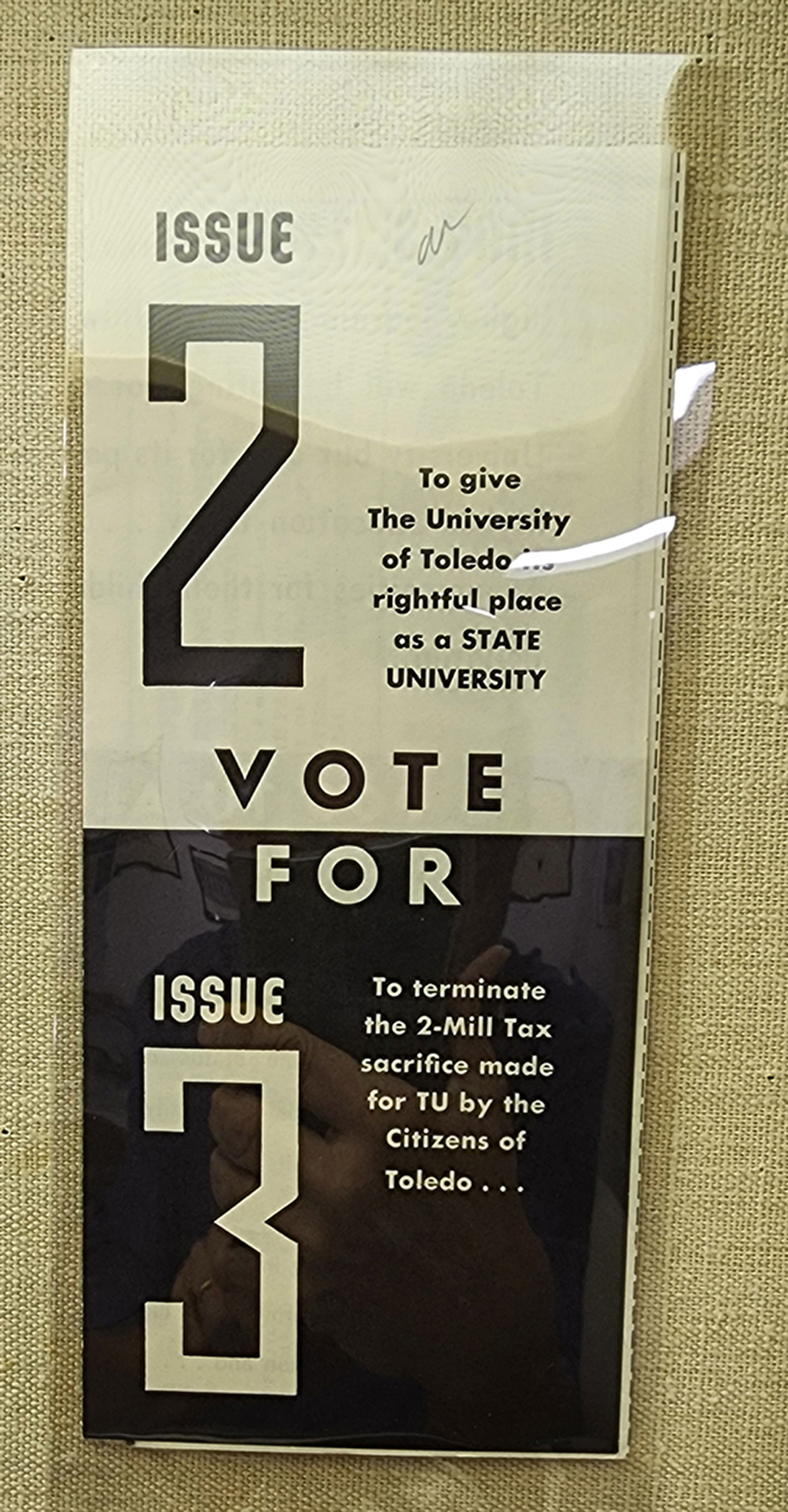 Vote for Issue 2/Issue 3 (pamphlet)