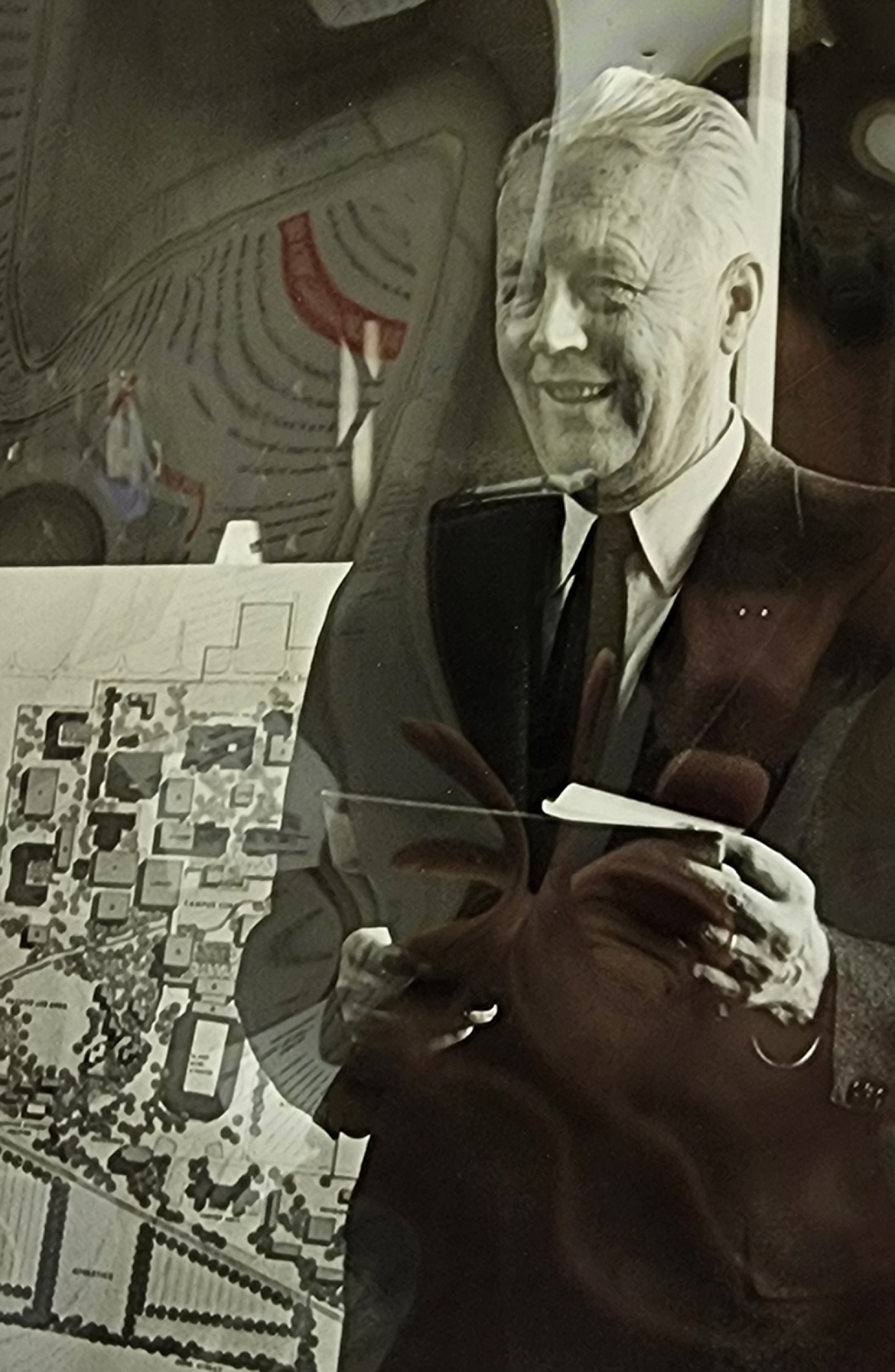 President Carlson in 1966
