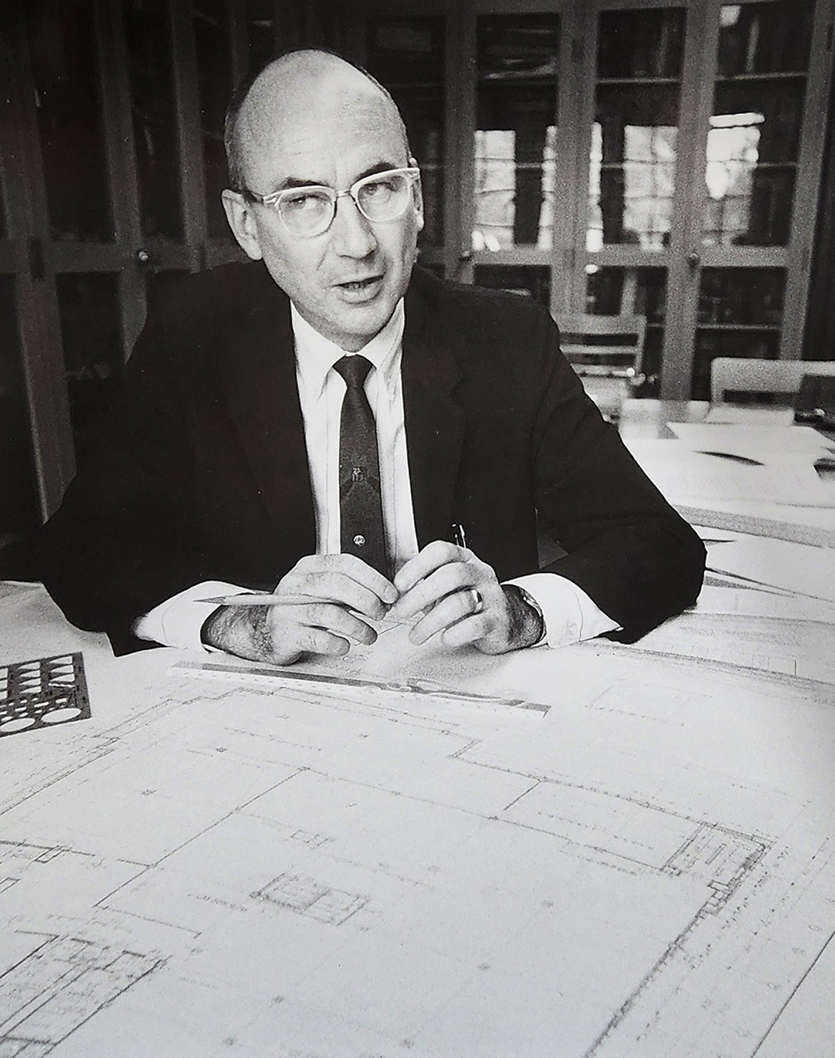 Photo of Patrick Barkey, Director of University Libraries (1967-1974)