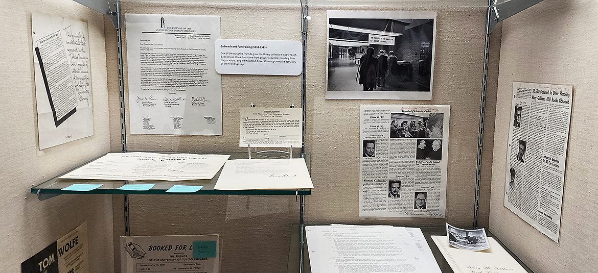 Middle Shelf: Outreach and Fundraising (1939-1989)