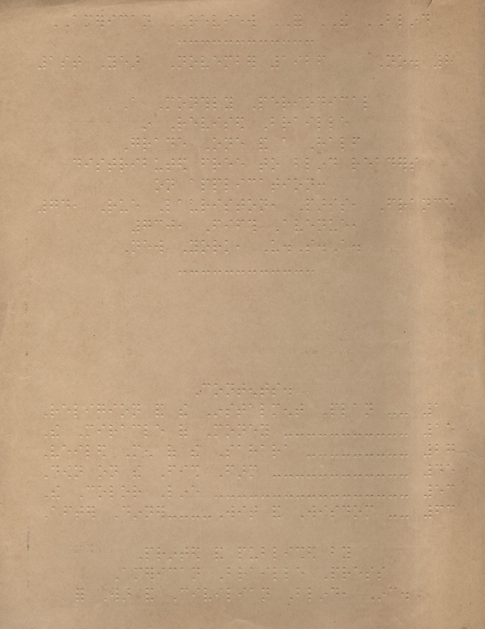 a page from the American Review for the Blind