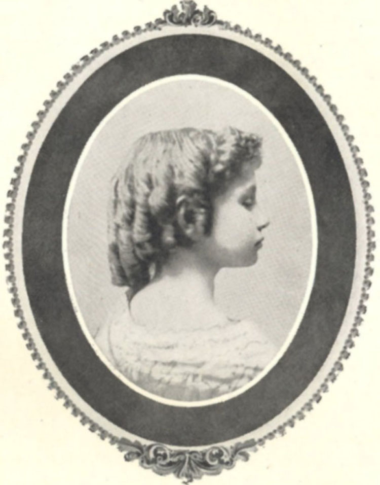 portrait of Helen Keller