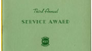 Brochure to the Third Annual Service Award at Maumee Valley Hospital