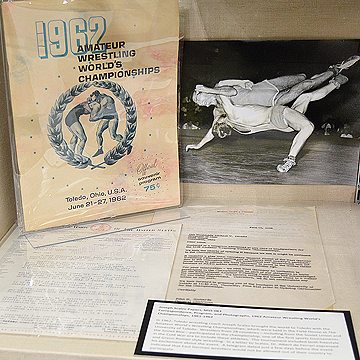 Correspondence, Program, and Photographs, 1962 Amateur Wrestling World’s Championships