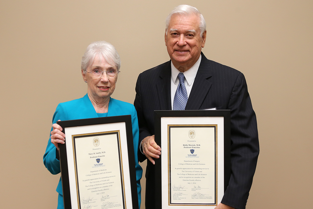 Mary R. Smith, M.D., and Hollis Merrick, M.D.