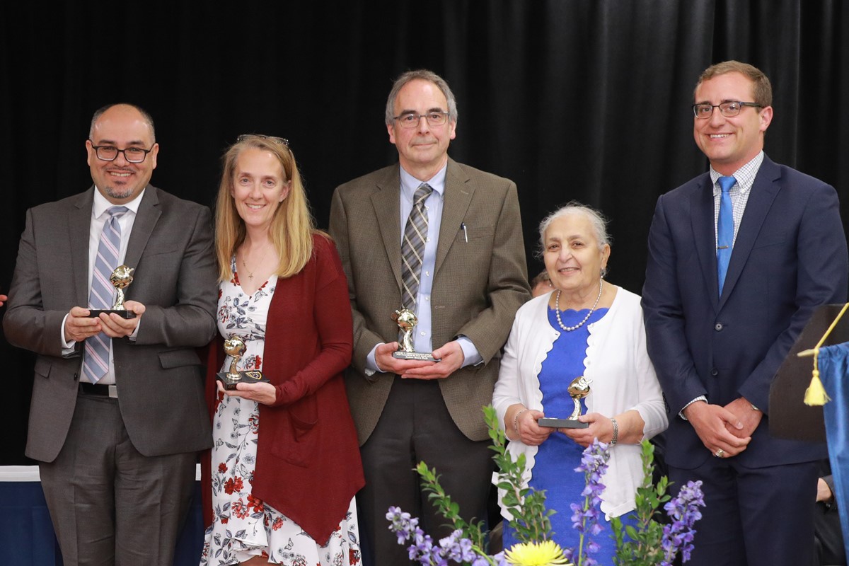 photo of Golden Apple Teaching Award Recipients