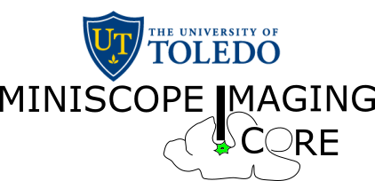 The University of Toledo Miniscope Imaging Core logo