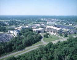 health science campus arieal view