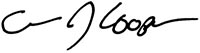 Christopher Cooper signature