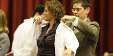 white coat ceremony for medical students