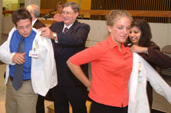Medical Student white coat ceremony