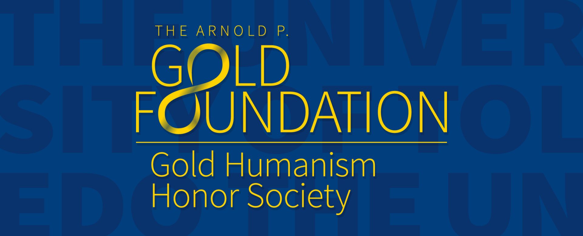 Logo for Gold Humanism Honor Society