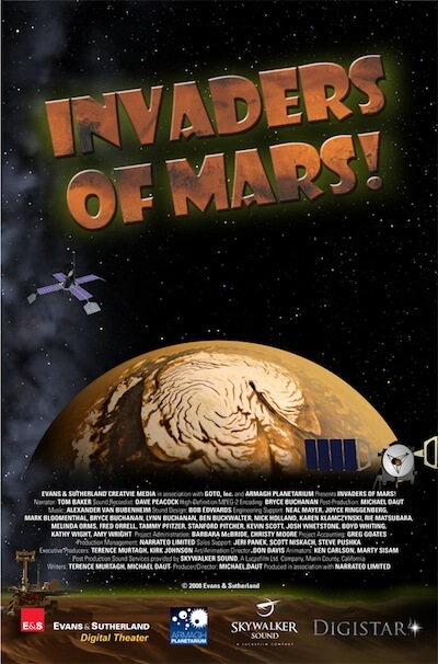 Invaders of Mars! poser