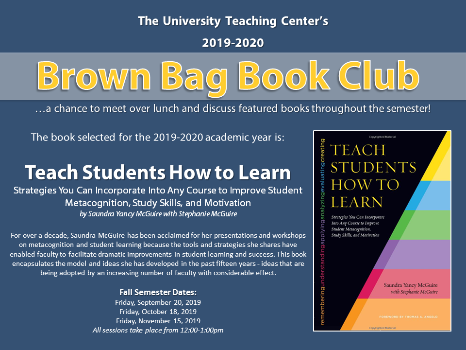 Brown Bag Book Club 2019-2020