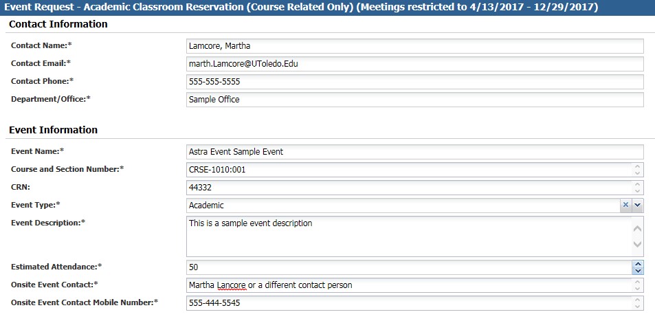 Schedule An Event In Astra