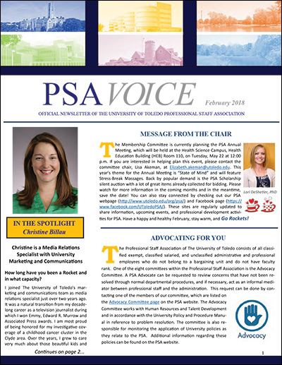 PSA Voice Cover - February 2018
