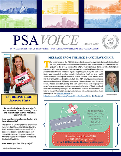 PSA Voice Cover - March 2017