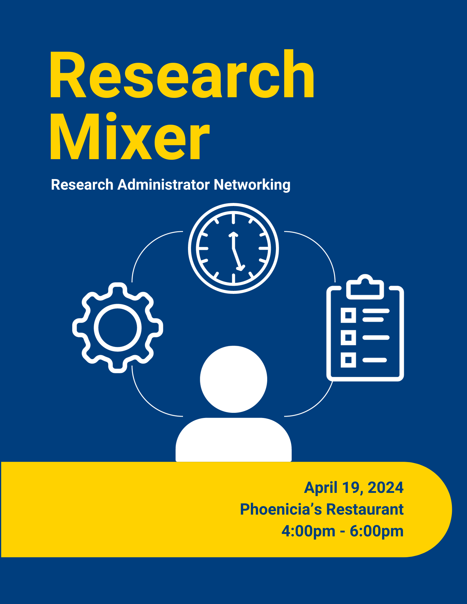 Research Mixer- Research Administrator Networking