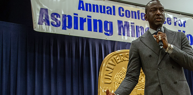 speaker at the annual aspiring minority leader conference