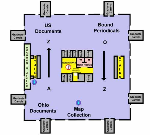 Carlson Library Third Floor