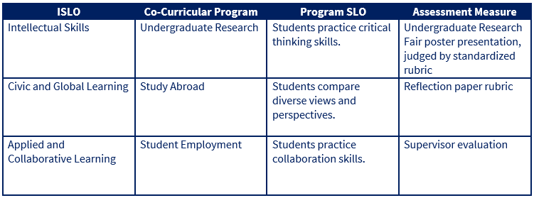 Co-Curricular Assessment