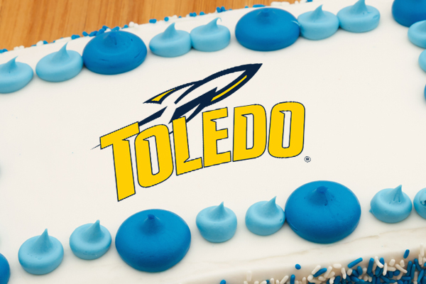 UToledo cake topper design