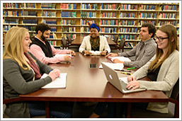 Photo of graduate students