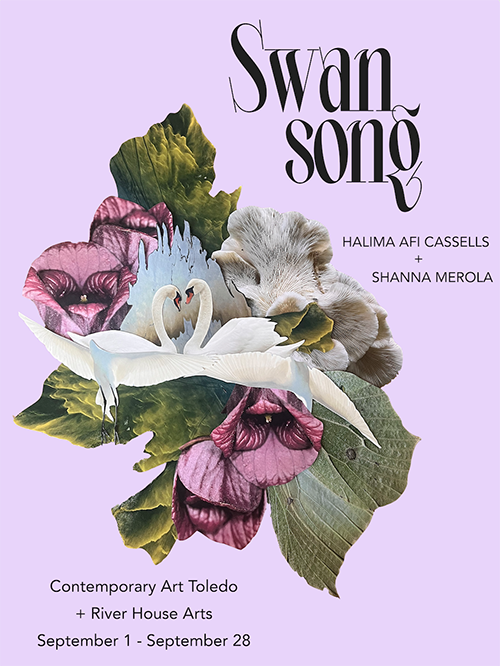 Swan Song Exhibition Graphic