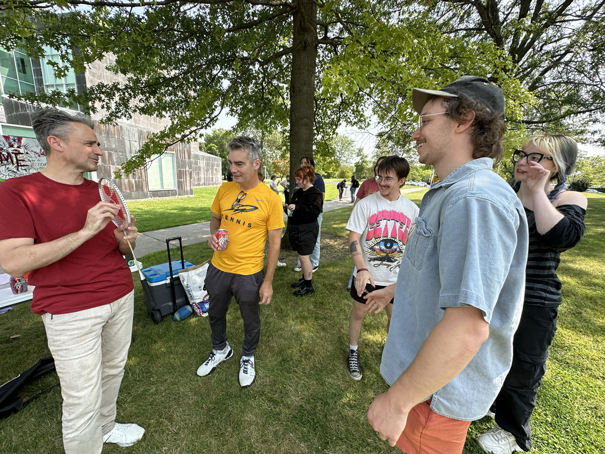 Art Student Society cookout