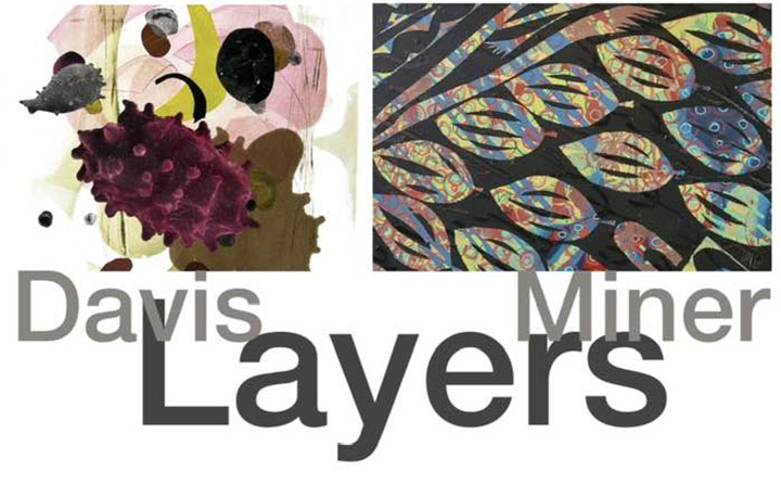 Deb Davis and Barbara Miner's Layers Exhibition Image