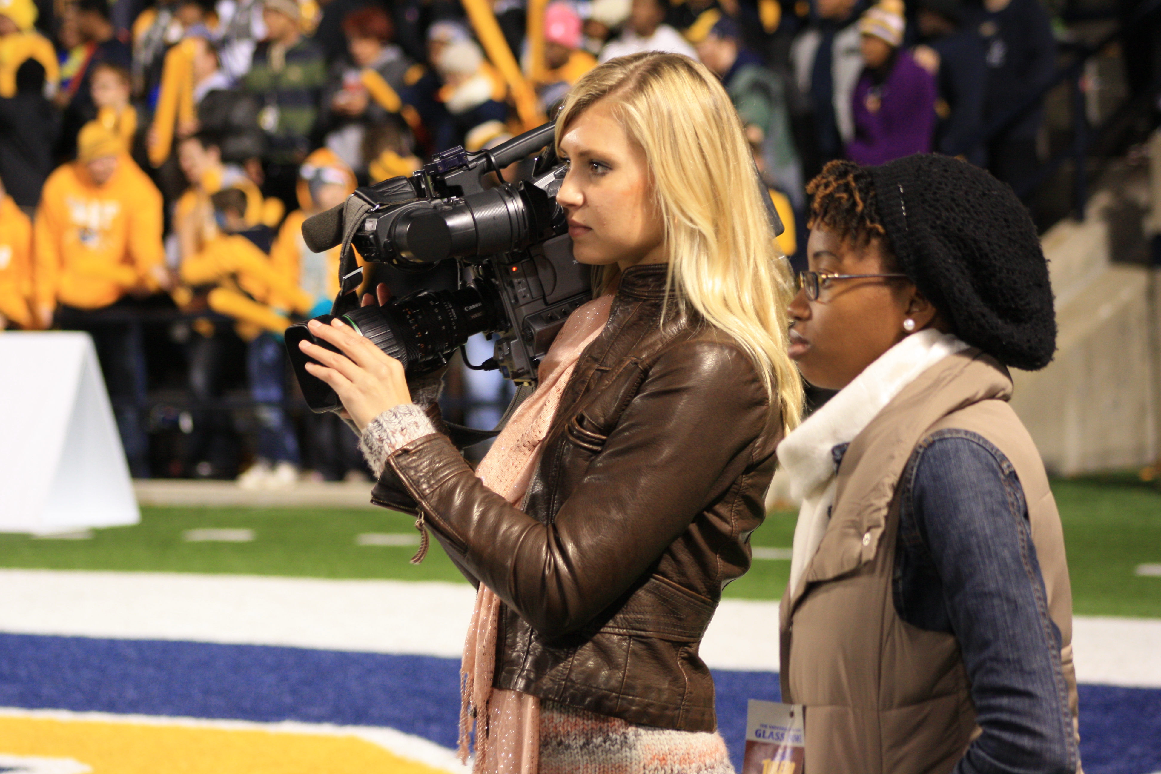 recording the football game