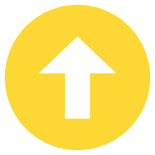 Yellow Color Top Arrow