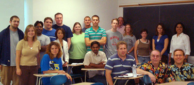 Members of the Graduate Student Class of 2005