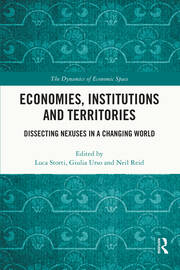 Book jacket Economies, Institutions, and Territories: Dissecting Nexuses